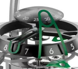 Эксклюзивные настольные часы "Starfleet Explorer" синие